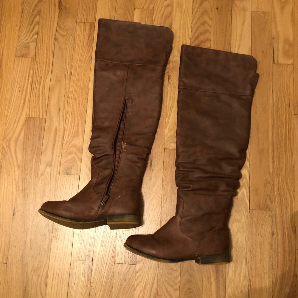 Over the knee boots